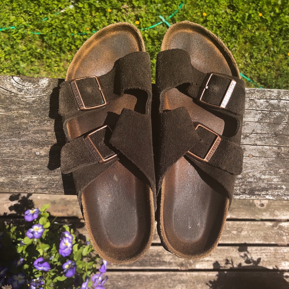 Mocha Suede Birkenstock